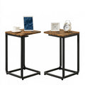 Zestaw stolików pomocniczych, o nowoczesnej formie, kolor: szary